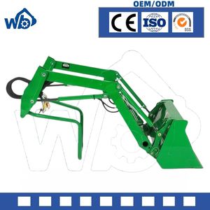 Tractor Front Loader Hydraulic Loader Attachment Agricultural Front End Loader Heavy Duty Steel OEM Custom for Farming Use