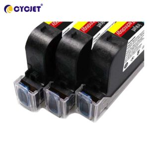 Cycjet 12.7mm Solvent-Based White Ink Cartridge for Thermal Inkjet Printer
