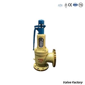 Factory Direct Sell Carbon Steel Flanged Pressure Control Safety Valve Price