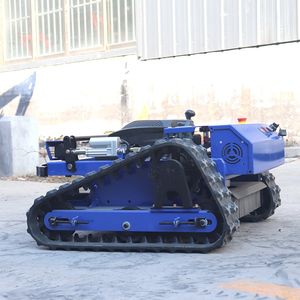 Remote Control Gasoline Fully Automatic Small Lawn Mower Wireless Control Robotic Lawnmower
