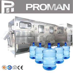Automatic 3L-5L Big Gallon Bottle Beverage Drink Liquid Water Filling Plant Machine with New Design Large Pet Bottle Purified Drinking Water