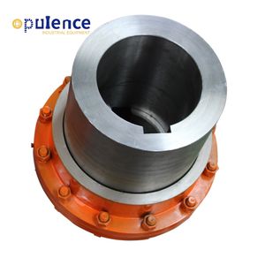 Powder Coating CNC Lathe Turning Stainless Steel Flexible Drum Gear Tooth Coupling