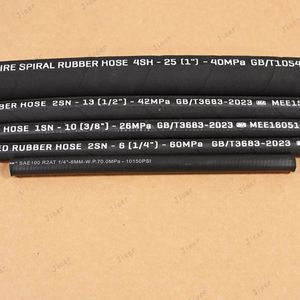 Flexible Rubber Hose 1/4-2 Inch Diameter Suitable for Mining Equipment Hydraulic Systems