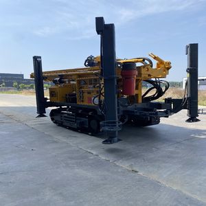 SL330s Water Well Driller Crawler Type 330m Full Hydraulic Drilling Rig