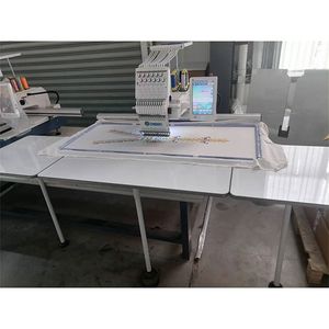 Diseng 1 2 4 6 Head 12 15 Needles Large-Format Computerized Embroidery Machine Flat Embroidery Automatic T-Shirt Cap Logo Embroidery Machine