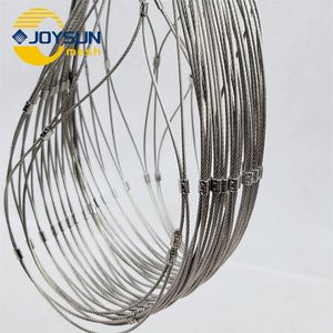 AISI316 Stainless Steel Wire Rope Drop Preventing Net for Anti-Theft Stainless Steel Wire Mesh Bag