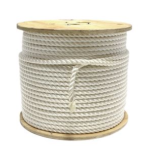 Factory Price 3/8/12 Strands Nylon Mooring Rope for Packaging Agriculture Marine Fishing