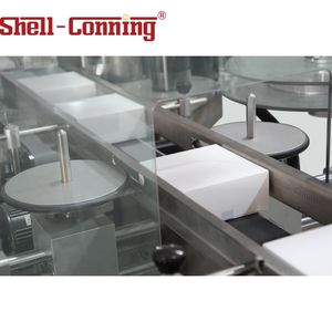 High Precision Intelligent Automatic Labeling Machine for Diagonal Sealed Cartons with High Efficient