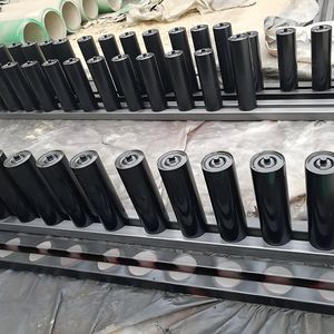 Belt Conveyor Roller Stainless Steel Roller Forged Ring Idler Rollers