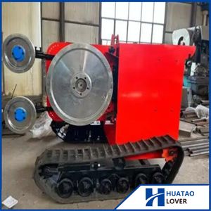 22kw Tracked Diamond Wire Saw Cutting Machine for Concrete Cutting