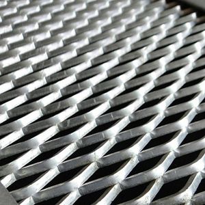 Aluminium Sheet Raised Expanded Metal Mesh for Building Decorative Mesh