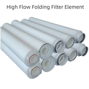 The High Flow Filter Cartridge Adopts a Folding Design