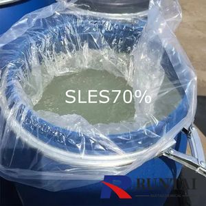 Detergent Liquid Soap Raw Material Sodium Lauryl Ether Sulfate70% SLES70% Texapon N70 AES Surfactant CAS 68891-38-3 / 68585-34-2