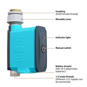 WiFi Bluetooth Garden Irrigation Water Timer Controller