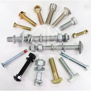 DIN933/DIN931 Zinc Plated Full Thread Half Thread Hex Bolt Hex Bolt Nut Washer /Eye Bolt/ / Flange Bolt / Control Bolt/T Head Bolt /Bolt