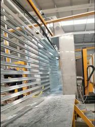 Horizontal Aluminum Profile Automatic Powder Coating Line