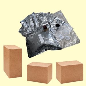 High Barrier Polyethylene Material Aluminum Foil Aseptic Wine/Juice Packing Bag