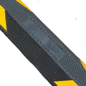 Durable 72'' Rubber Car Wheel Stop Flexible Parking Block for Truck Car