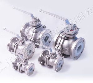 PTFE-Lined Stainless Steel Ball Valve High Pressure&Leak-Proof Multi-Industry Fit