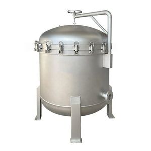 Compact Stainless Steel High Flow Filter with Low Pressure Drop Design