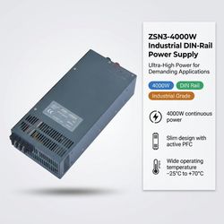 High Power 4000W 12V Switching Power Supply Zsn3-4K for LED Lighting CCTV