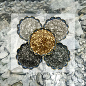 Natural Mica Flakes Multicolor Used for Exterior Decorative Paint Epoxy Flakes