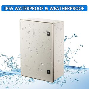 Custom IP65 Waterproof Wall Mounted Metal Electrical Control Junction Box Enclosure