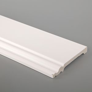 Customized Building Material White Polystyrene Decorative Wall PS Skirting Interior Decoration