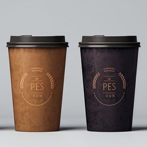 Degradable Customized Logo Disposable Environmentally Friendly Plastic Free`Tea 4oz Hot Drinking Water Coffee Paper Cups