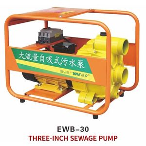 Gasoline and Electric Start Irrigation Pump for Agrculture