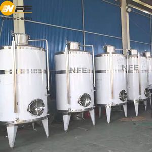 Food-Grade Stainless Steel Tanks for Beverage Production Beverage Storage & Holding Tanks