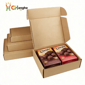 Eco-Friendly Corrugated Cardboard Delivery Airplane Box for Chocolates Packaging Shipping Mailing