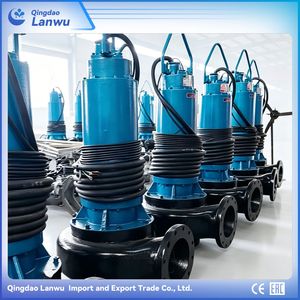 Electric Durable Vertical Submersible Sewage Water Pump for Industrial Applications