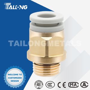 Multi Purpose Pneumatic Fitting Kit Plastic Air Hose Connectors Quick Release