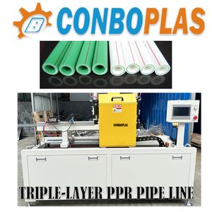 15meter/Minute Hot Cold Plastic PPR Pipe Tube Production Extrusion Line