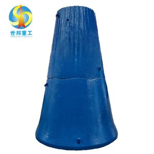 Most Popular High Manganese Steel Castings for Cone/ Gyratory Crusher Spare Parts 1200