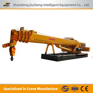CCS/CE Certification Harbour Crane 8t/10t Hydraulic Marine Crane 360° Rotating Ship Cranes