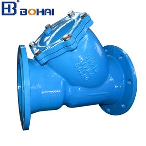 DIN F4 Y Type Strainer with Stainless Steel Filter