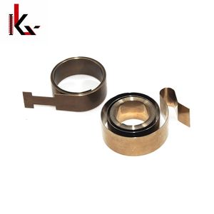 Customizable Small Metal Coil Constant Force Flat Torsion Spring for Clock Use with Flat Spiral Springs