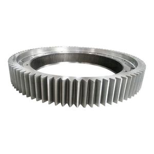 Metal Spur Large Module Gear Wheel Forging Steel Gear Wheel Large Slewing Bearing