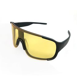 Polycarbonate Lens Frame Amber Lens Color Wide Vision Fashionable Safety Glasses for Construction