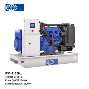 Wilson Low Consumption Consists of High Performance 33kVA Small Diesel Generator Set