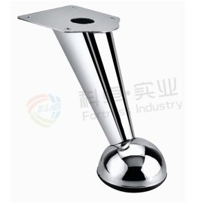 Furniture Hardware Chrome Cast Iron Table Base Bed Sofa Leg