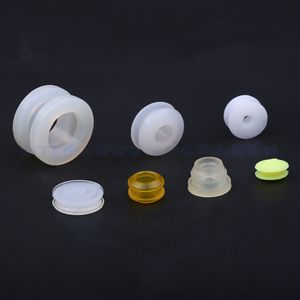 Injection Molding Custom Transparent White Rubber Bushing Grommet