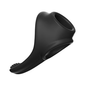 Cross-Border New Arrival Silicone Intimate Ring Couples Shared Delay Cock Ring Ball Restraint Ring Adult