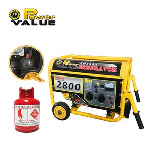 Power Value Long Run Time China 2.5kw Compressed Natural Gas Generator