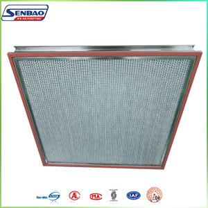 Wholesale High Temperature Separator HEPA H14 Air Filter for Industrial Use