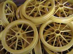 Customized Molded PA PU PVC Plastic Conveyor Belt Flow Track Wheel Roller