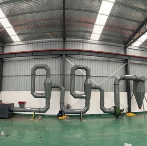 Newest Sawdust Hot Air Dryer with Oven /Wood Sawdust Airflow Pipe Drying Machine with Large Capacity