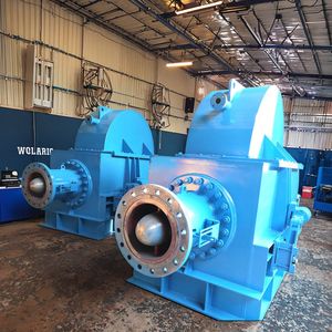 Hydro Power Plant with Water Turbine Generator